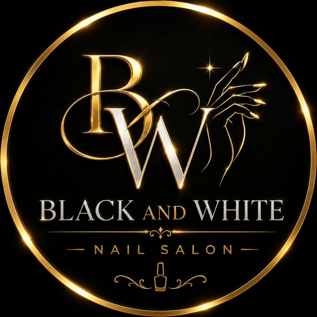 Black And White Nail Salon